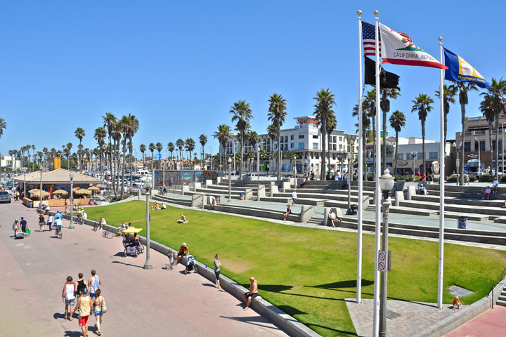 The Downtown Area of Huntington Beach is a great place to live in the Heart of Huntington Beach